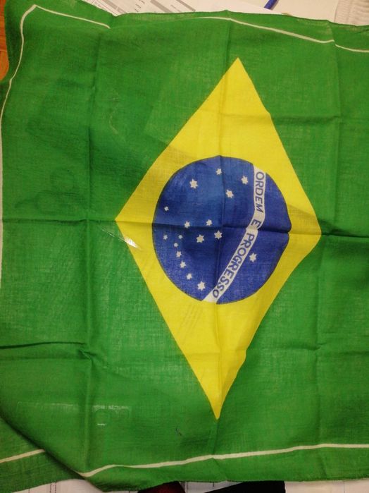 Lenço do Brasil 50x50cm