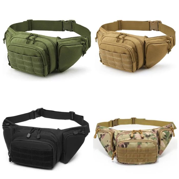 Тактична бананка MOLLE Мультикам, 5 кишень, нейлон 600D