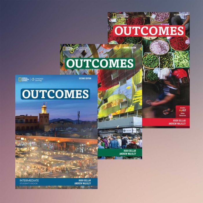 Outcomes - Beginner, Elementary, Pre-, Intermediate, Upper.