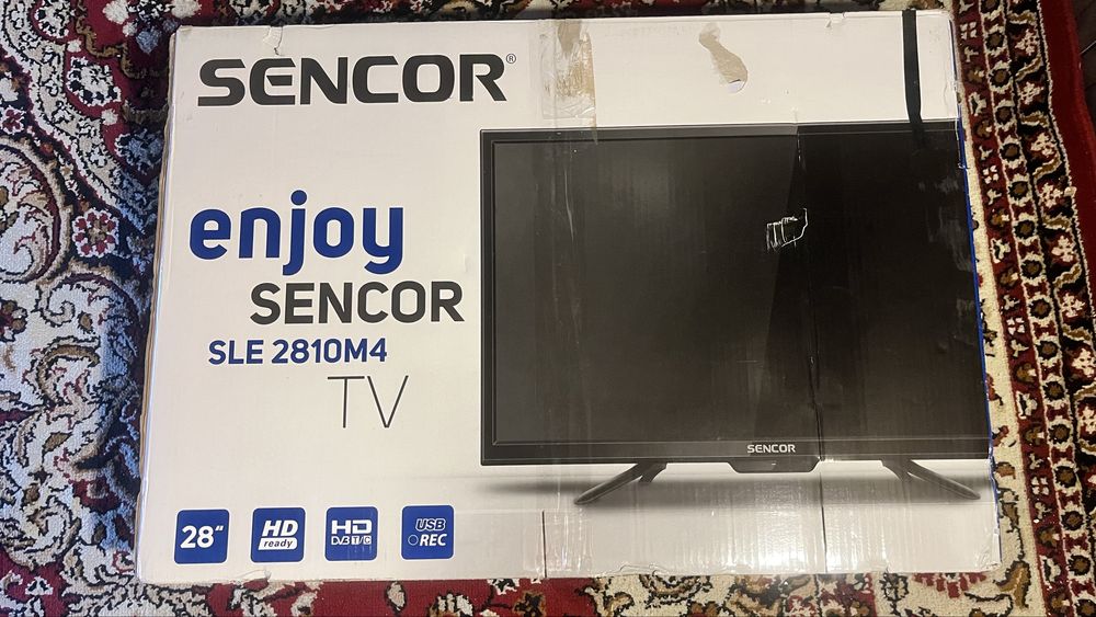 Telewizor Sencor SLE 2810M4 o przekątnej 28 cali.