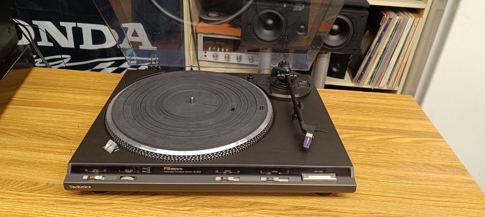 Вініловий програвач Technics SL-BD 3 (відео роботи)