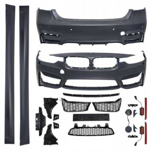 Body Kit M3 Look Zderzak Przód Tył Progi M3 LOOK BMW F30 SEDAN M3