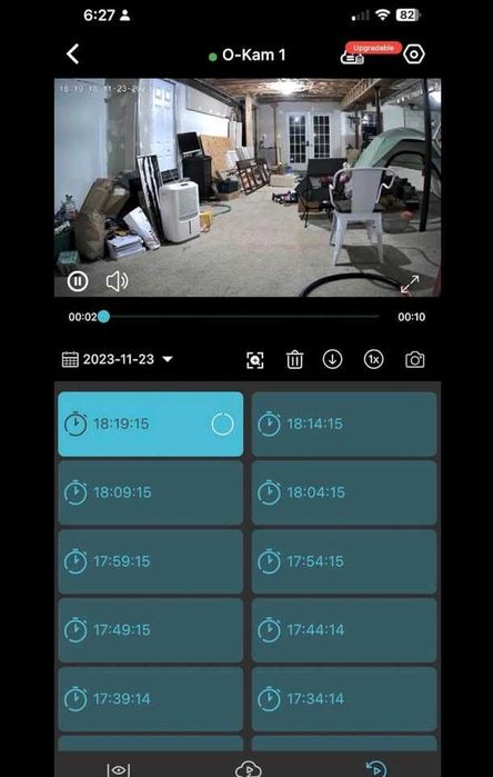 Câmera giratória Wi-Fi + Painel solar