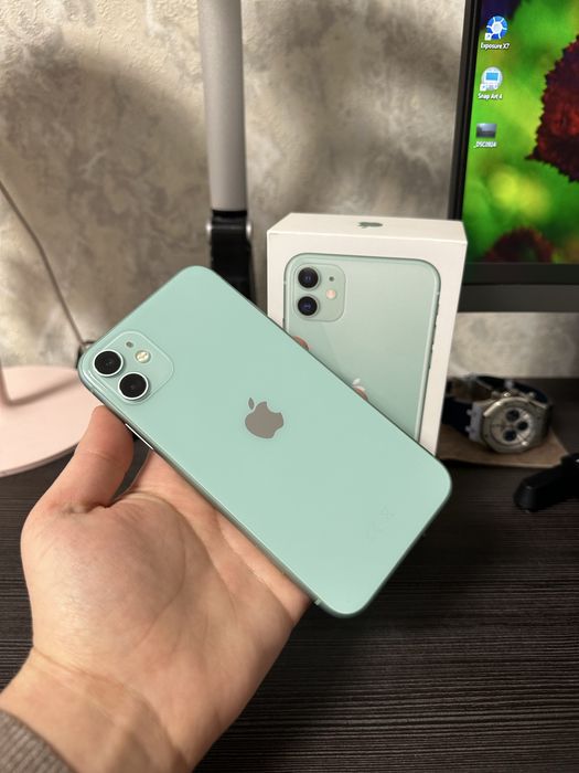 iPhone 11 128Gb | Идеал | Полный комплект | АКБ 81% | Айфон
