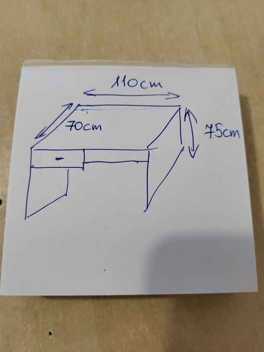 Biurko młodzieżowe. Stabilne!