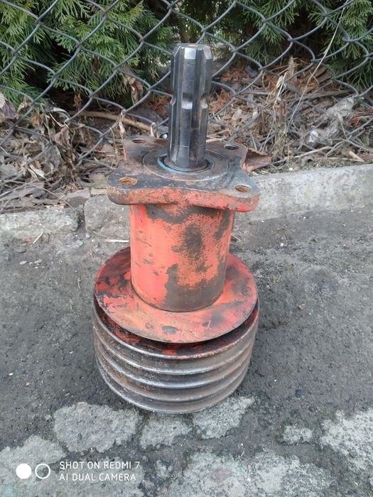 До картопляного комбайна перехід на ремінну передачу