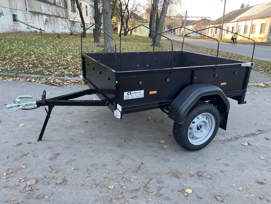 Причіп розміром 1.7 м х 1.3 м х 35 см