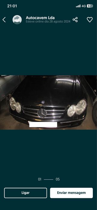 Mercedes clk w 209 CABRIO  E COUPE AMG