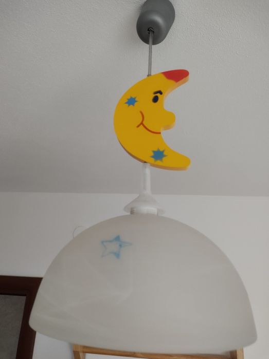 Lampa wisząca pokój dziecięcy księżyc
