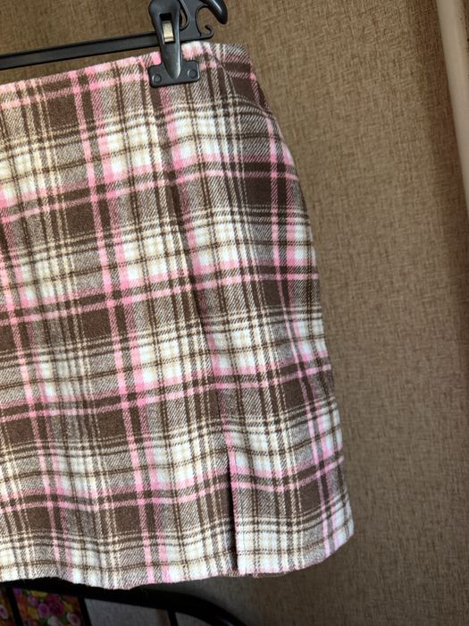 Спідниця в клітинку XL демісезон new yorker