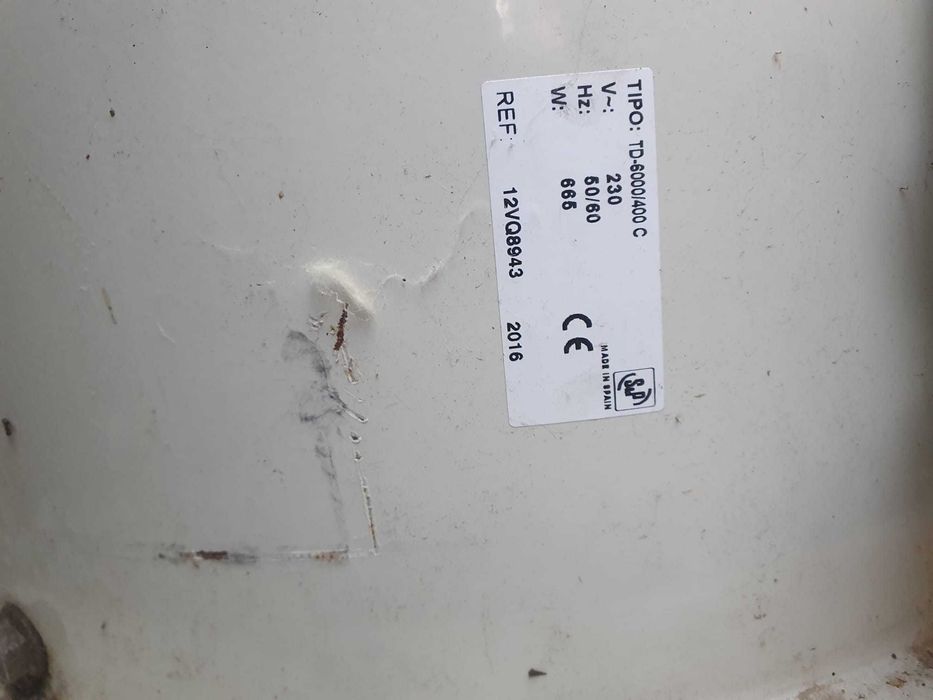 Wentylator Kanałowy S&P fi 400mm AC 230V  TD6000 Używany