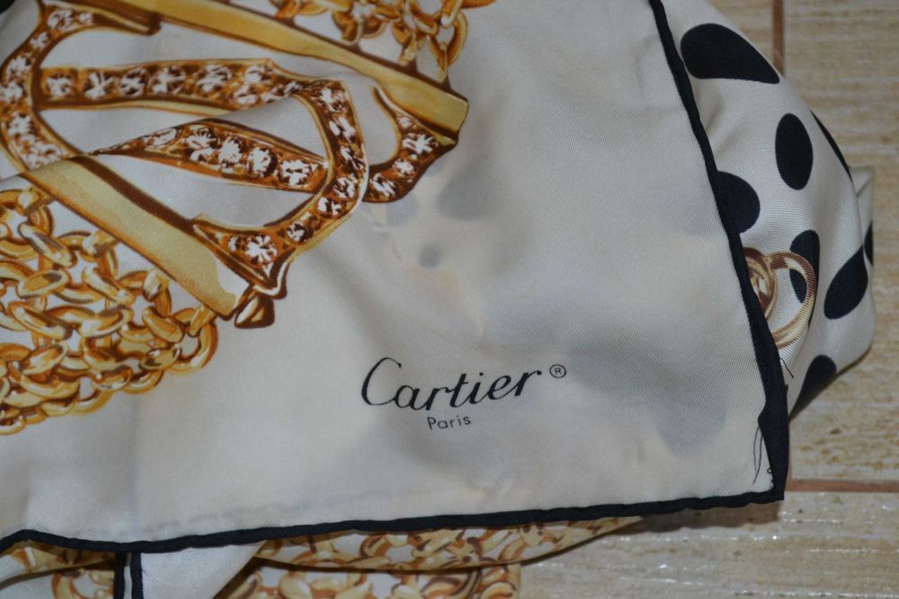 cartier paris платок хустка шелк оригинал