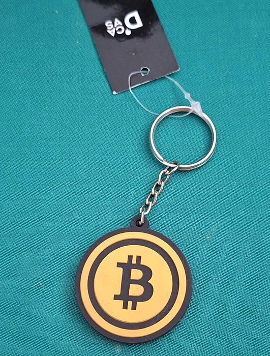 Porta-Chaves Bitcoin - NOVO