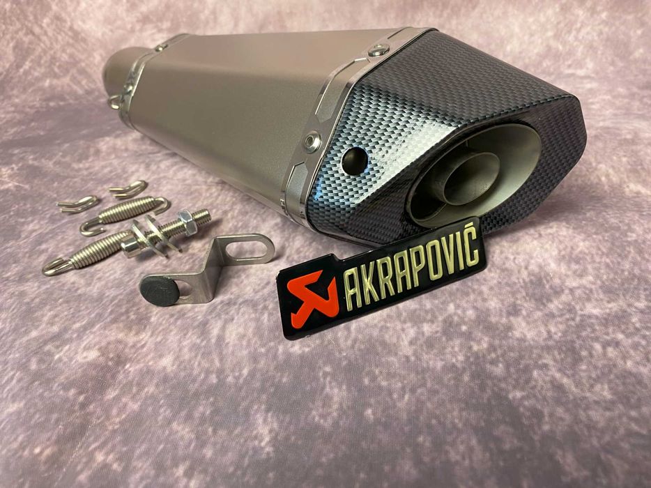 Прямоточна Труба Вихлоп Акрапович Прямоток Прямоточний Вихлоп мопед