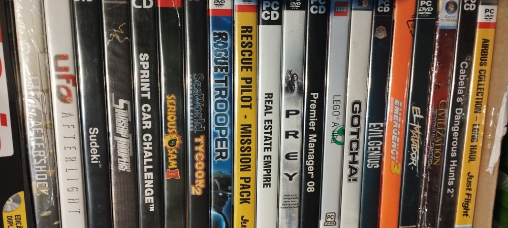 Jogos para PC alguns novos, alguns raros