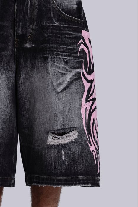 Shorts Jaded London Pink Blade 26-36 Colossus Jorts Shorts