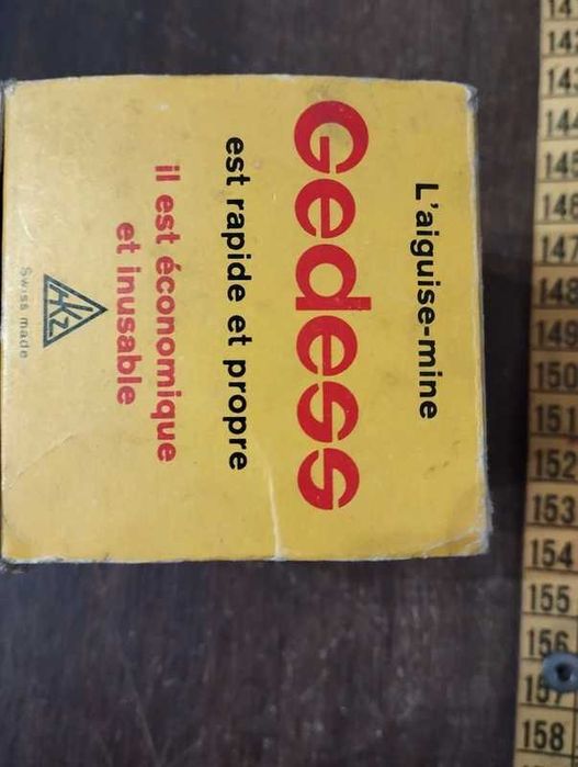 Afia lápis iconico gedess antigo dos anos 60
