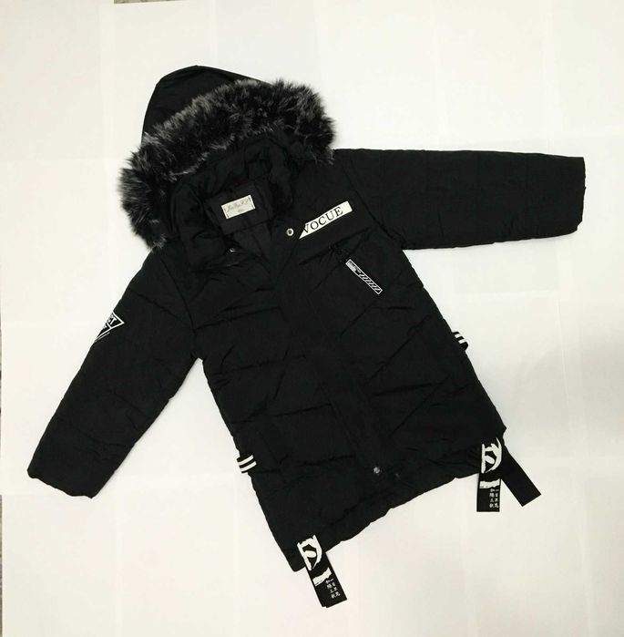 Тёплая зимняя куртка пальто, рост 116-122 см. на мальчика или девочку