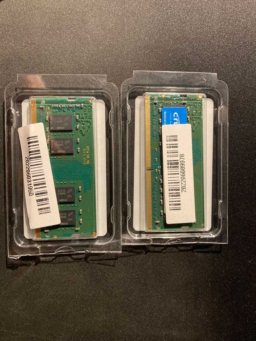RAM CRUCIAL  2 x DDR4 8Gb-3200MHz 1.2V CL22