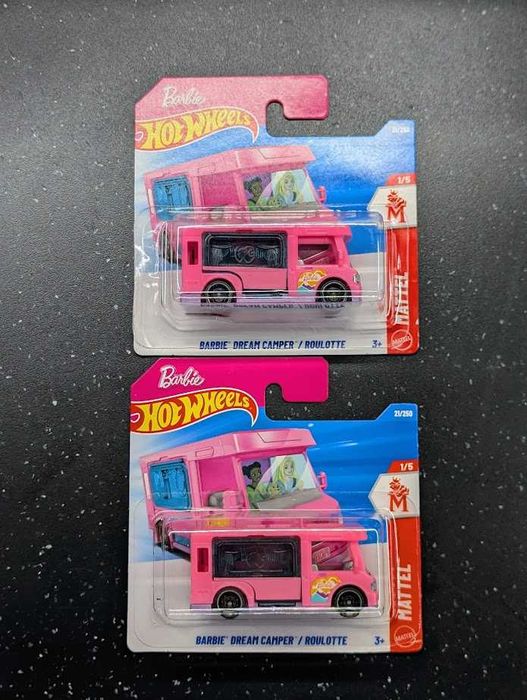 Hot Wheels Barbie Dream Camper x2