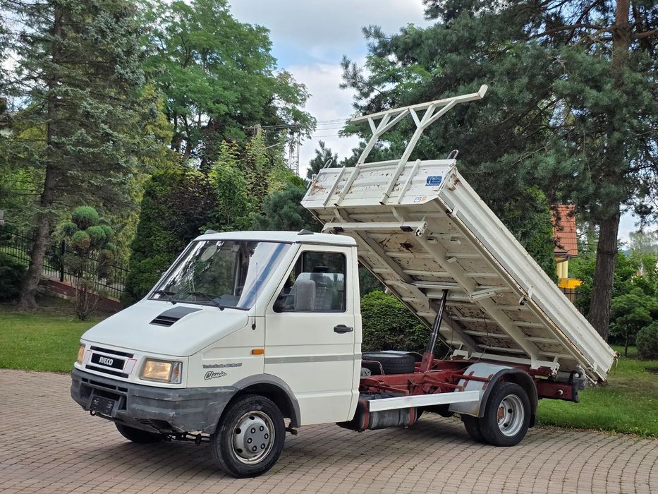 Iveco Turbo Daily 49c-12 Wywrotka 3.60 M/Kiper 3-Stronny  ! Oryginał  ! Bez Korozji  ! Z Włoch  !