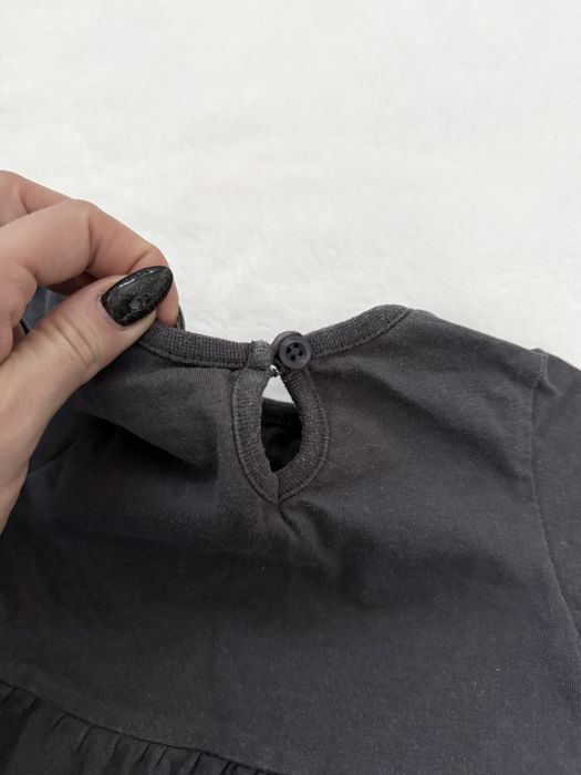 Szara sukienka niemowleca 74 primark