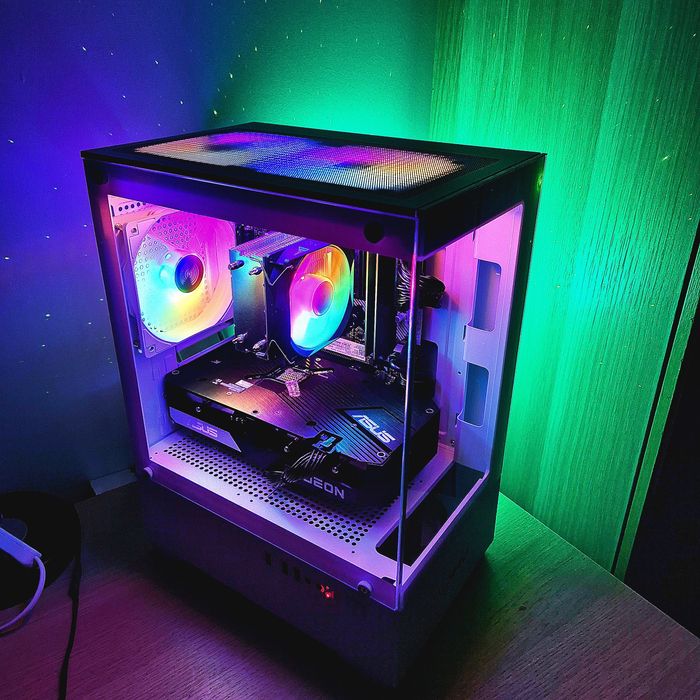 Komputer RX6600XT/1TB SSD/R5 5500/16gb ram/Gamingowy Okazja Gwarancja