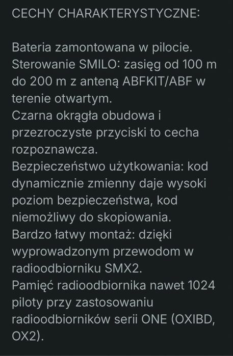 Puloty Nice 2 szt.
