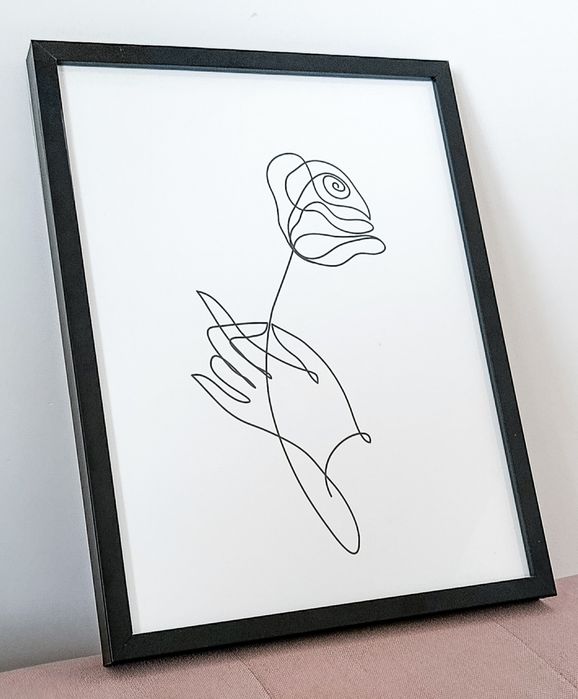 Obraz minimalistyczny line art