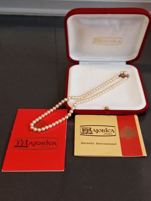 Colar Majorica vintage
