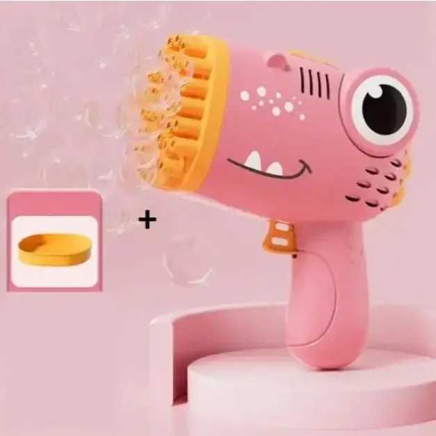 Детский автоматический генератор для мыльных пузырей Bubble blaster