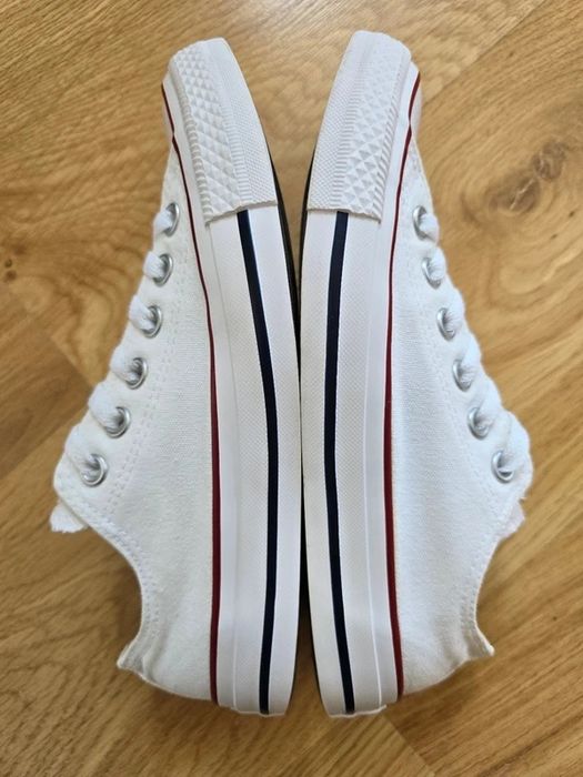 Converse białe trampki tenisówki rozm. 37,5 y2k retro pinterest