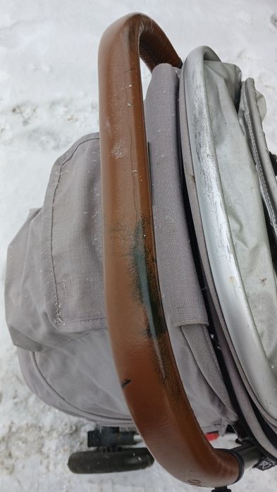 Прогулянкова каляска Oyster Zero сіра