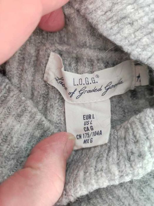 - L.O.O.G H&M - Sweter oversize r. L