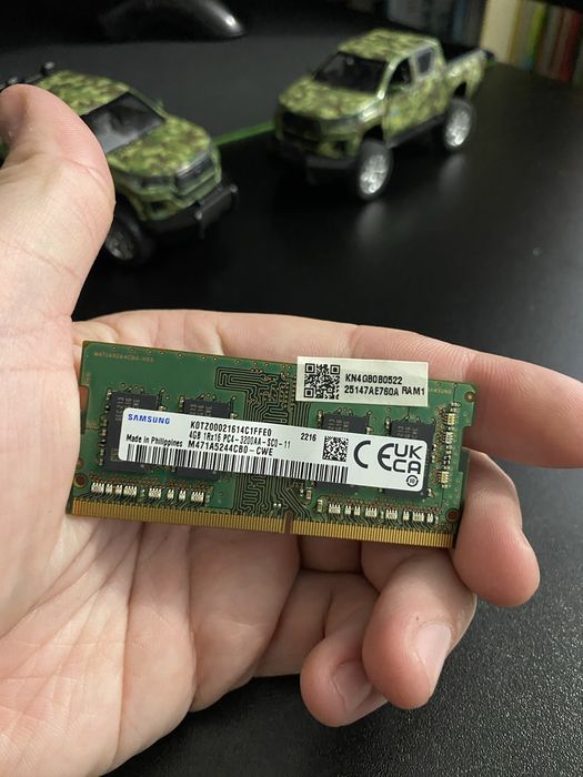 Озу samsung DDR4 3200 4GB SO-DIMM