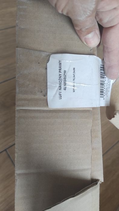 Lufty narożny kominkowy prawy