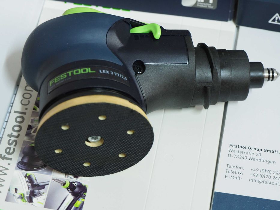 Pneumatyczna szlifierka FESTOOL LEX 3-77/2,5 Nowa polerka Sosnowica ...