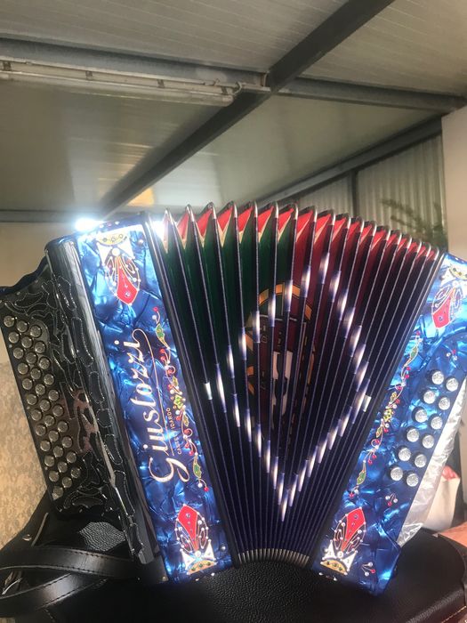 Vendo concertina semi nova em FA LA RE