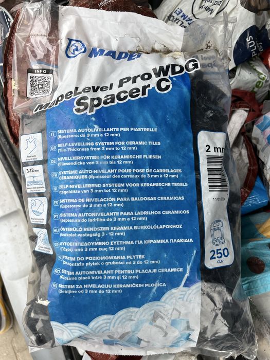 System poziomowania plytek Mapei