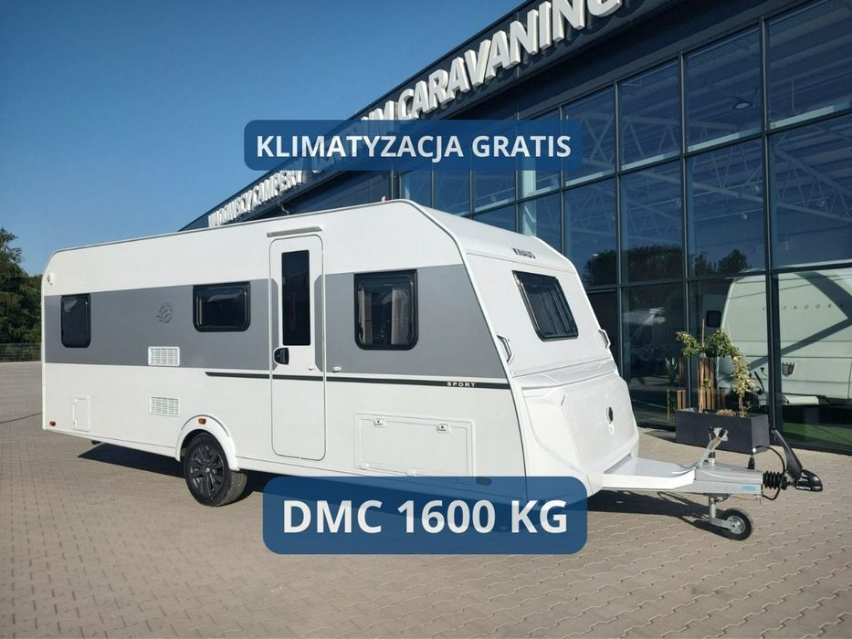 KNAUS Sport 580 QS - Nowy model 2026  Od ręki - Rodzinna przyczepa Knaus Sport z łóżkami piętrowymi!