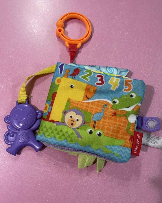 Комплект коврик+книжка розвиваючий fisher price