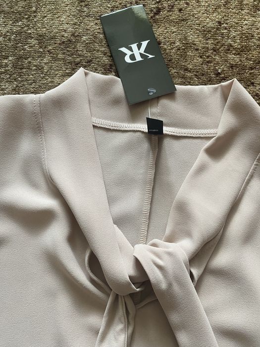 Nowa koszula bluzka damska bluzka 36 38 bezowa elegancka