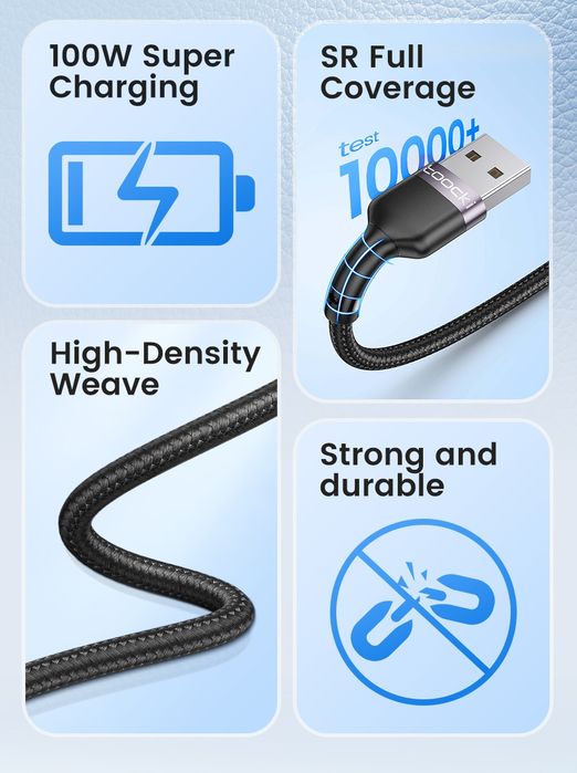 USB-кабель TOOCKI 3 в 1