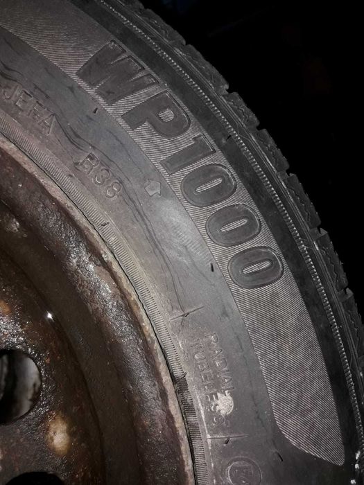 4 Opony zimowe Zeetex 14" wzmacniane z felgami