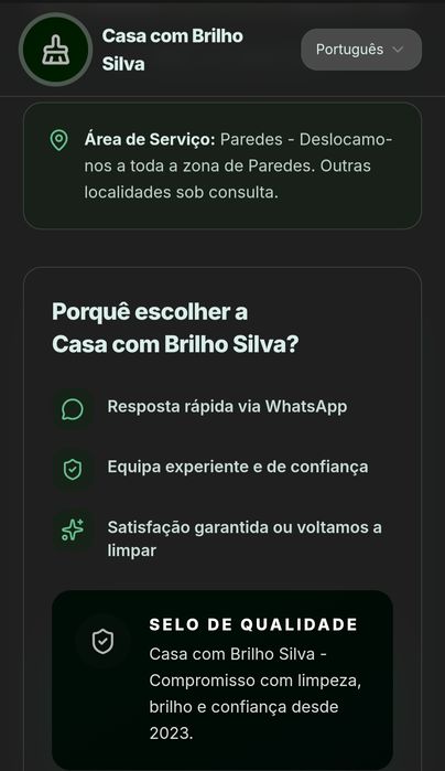 Prestação de serviços