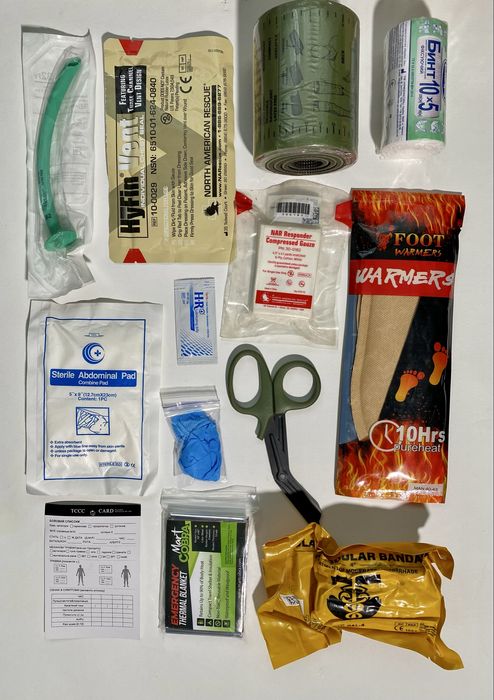 Аптечка військова. Турнікет SICH, CAT, DNIPRO або CODE RED