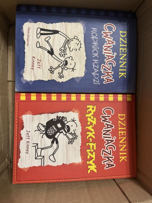 Dziennik cwaniaczka - zeataw 15 ksiazek