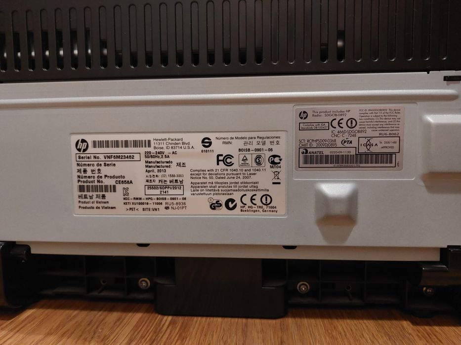 Drukarka laserowa HP LaserJet P1102w wifi; 4 000 przebieg + dwa tonery