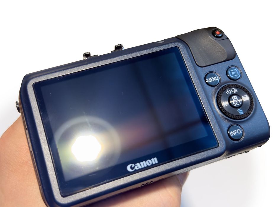 Zestaw Canon EOS M (Bay Blue) | EF-S 18-135mm NANO USM | 7artisans