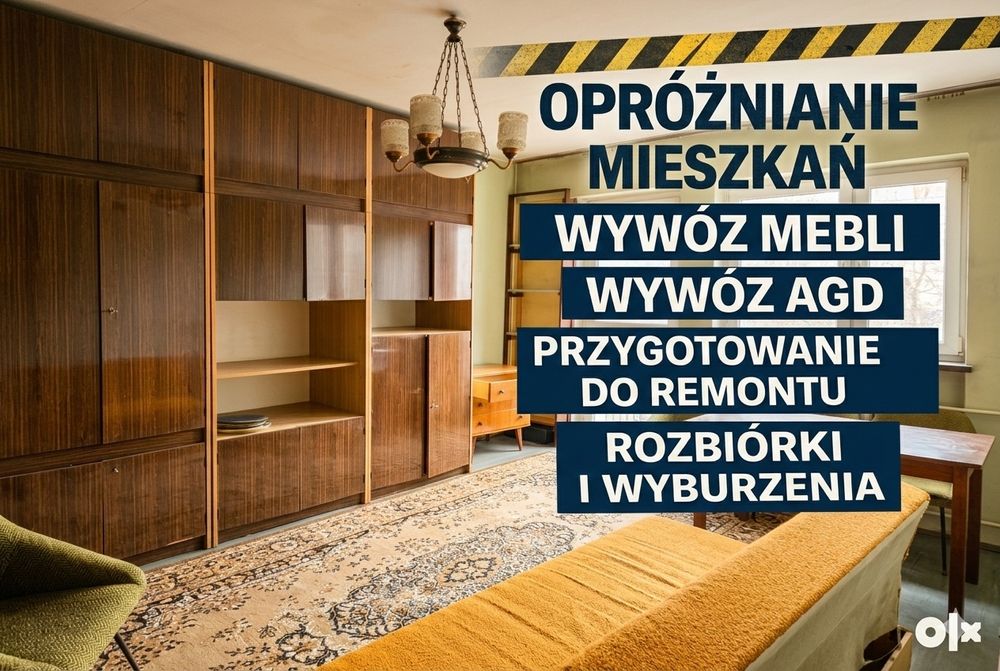 Wywóz mebli , gabarytów,  opróżnianie mieszkań piwnic itd , transport